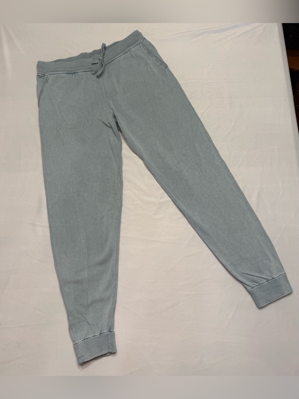 Barefoot Dreams Dusty Blue Jogger Sweatpants